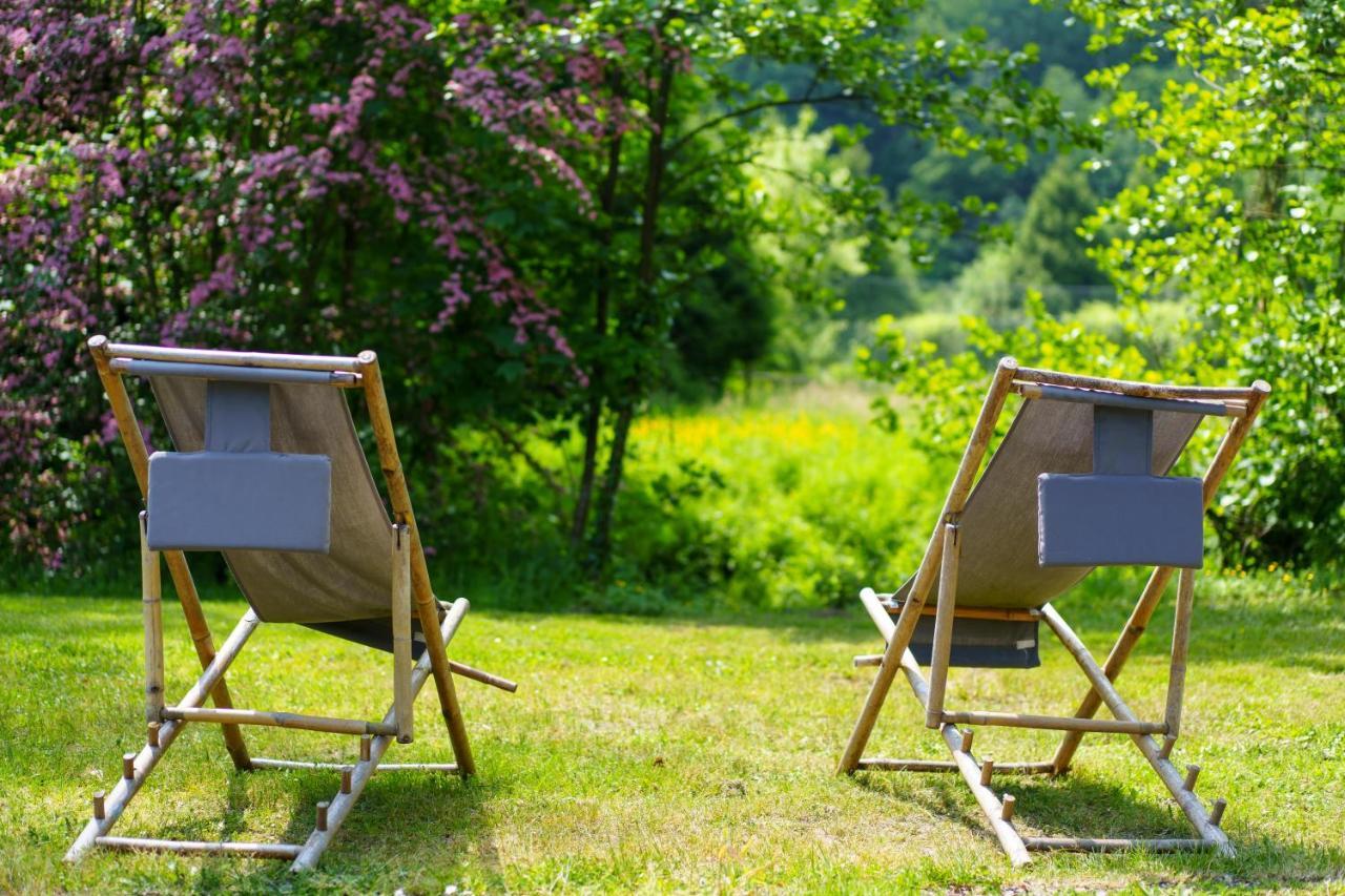 Hotel Les Jardins De La Molignee Dinant Eksteriør bilde