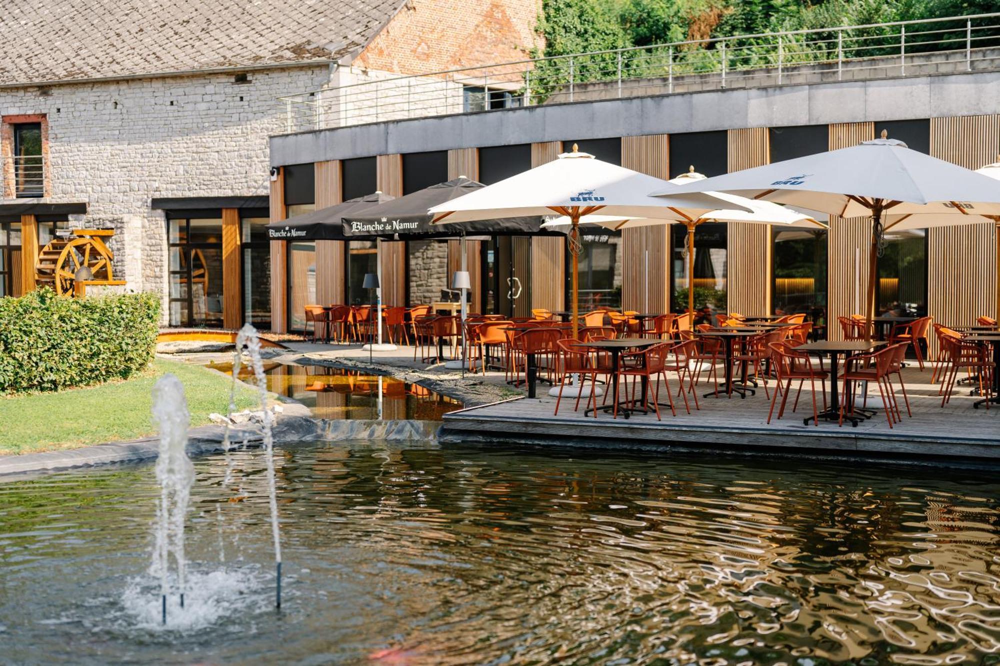 Hotel Les Jardins De La Molignee Dinant Eksteriør bilde