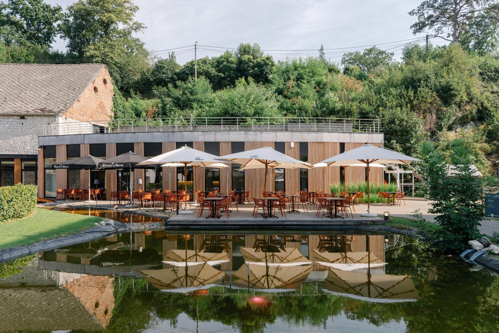 Hotel Les Jardins De La Molignee Dinant Eksteriør bilde