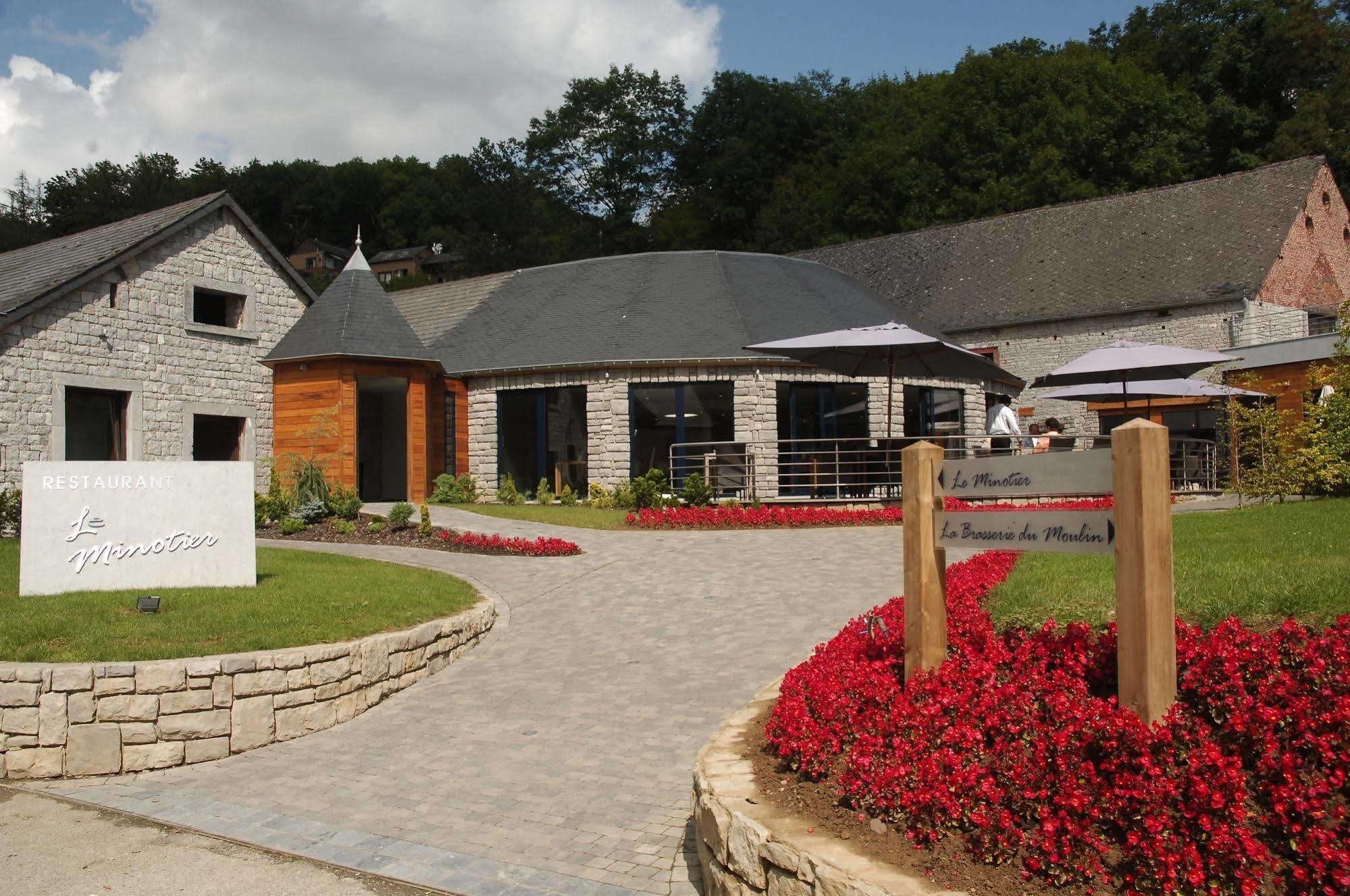 Hotel Les Jardins De La Molignee Dinant Eksteriør bilde